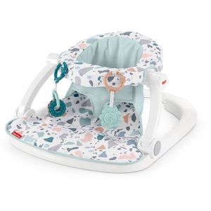 Fisher Price Sit Me Up floor seat baby chair Pacific Pebble Terrazzo like new